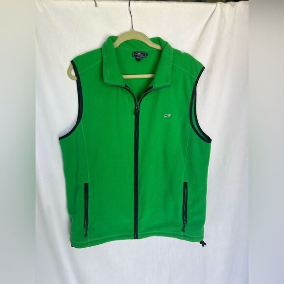 Vineyard Vines Green Vest size Large Men’s - Picture 1 of 5